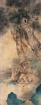 中国の伝統的な徐陽ライオン Oil Paintings